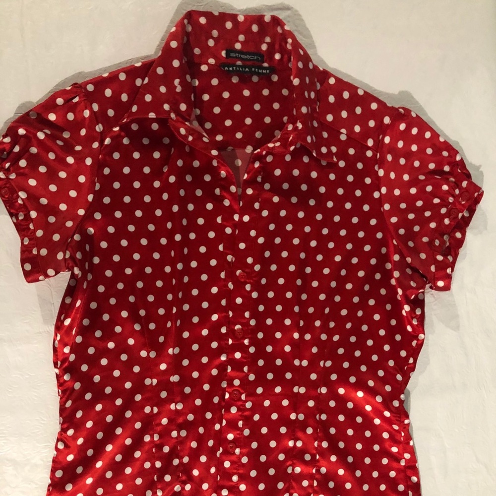 Antilla Femme Red/White Polka Dot-B06